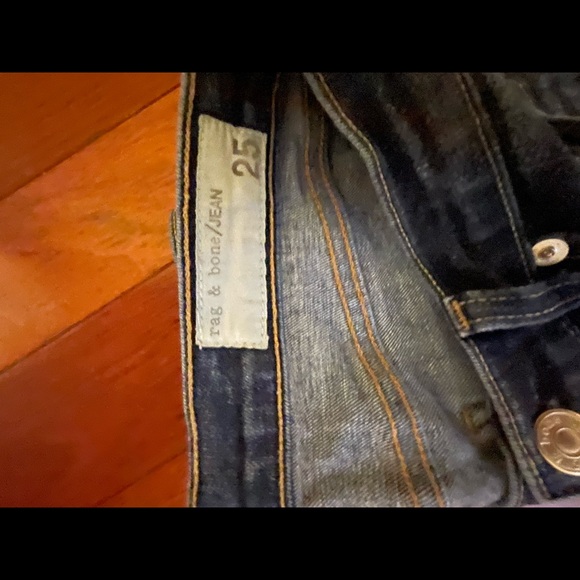GUC rag & bone skinny jeans size 25 - Picture 5 of 6